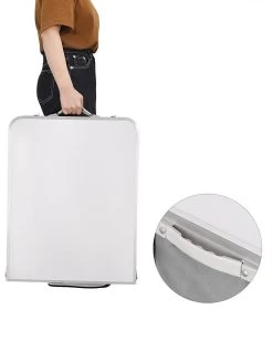 Campingtisch Campingschrank Höhenverstellbar Mit Stauraum -Möbel Store Campingtisch Campingschrank Hoehenverstellbar mit Stauraum CPT8139wgr MA weiss grau7 1280x1280