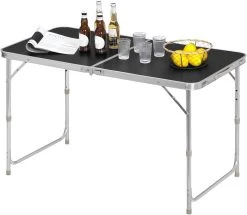 Campingtisch Klapptisch Gartentisch Höhenverstellbar -Möbel Store Campingtisch Klapptisch Gartentisch hoehenverstellbar CPT8122sz schwarz6 1280x1280
