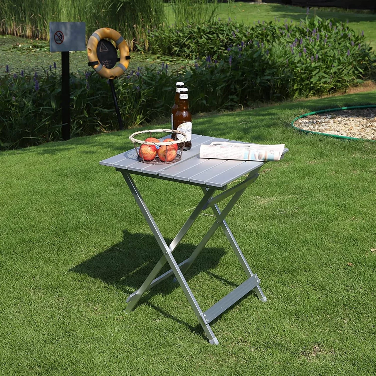 Alu Tisch Klapptisch Campingtisch Balkontisch Gartentisch Klappbar Aus Aluminium 2 Alu Tisch Klapptisch Campingtisch Balkontisch Gartentisch Klappbar Aus Aluminium – Bild 2
