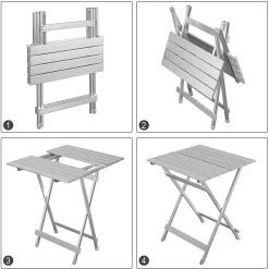 Alu Tisch Klapptisch Campingtisch Balkontisch Gartentisch Klappbar Aus Aluminium 13 Alu Tisch Klapptisch Campingtisch Balkontisch Gartentisch Klappbar Aus Aluminium -Möbel Store Campingtisch Klapptisch Klappbar aus Aluminium CPT8138sb MA silber5 1280x1280