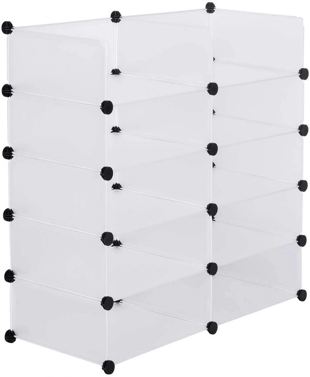 DIY Schuhschrank Mit Tür 10 Fächer Aus Kunststoff 5 DIY Schuhschrank Mit Tür 10 Fächer Aus Kunststoff – Bild 5