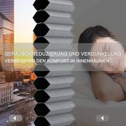 Doppelplissee Wabenplissees Ohne Bohren Mit Klemmträger Grau-weiß 10 Doppelplissee Wabenplissees Ohne Bohren Mit Klemmträger Grau-weiß -Möbel Store Doppelplissee Wabenplissee Plisseerollo Aluminiumfolie grau weiss3 1280x1280