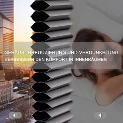 Doppelplissee Wabenplissees Ohne Bohren Mit Klemmträger Dunkelgrau-weiß 10 Doppelplissee Wabenplissees Ohne Bohren Mit Klemmträger Dunkelgrau-weiß -Möbel Store Doppelplissee Wabenplissees ohne Bohren mit Klemmtraeger WPS0023dgr dunkelgrau weiss3 1280x1280