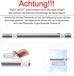 Doppelplissee Wabenplissees Ohne Bohren Mit Klemmträger Dunkelgrau-weiß 15 Doppelplissee Wabenplissees Ohne Bohren Mit Klemmträger Dunkelgrau-weiß -Möbel Store Doppelplissee Wabenplissees ohne Bohren mit Klemmtraeger WPS0023dgr dunkelgrau weiss8 1280x1280