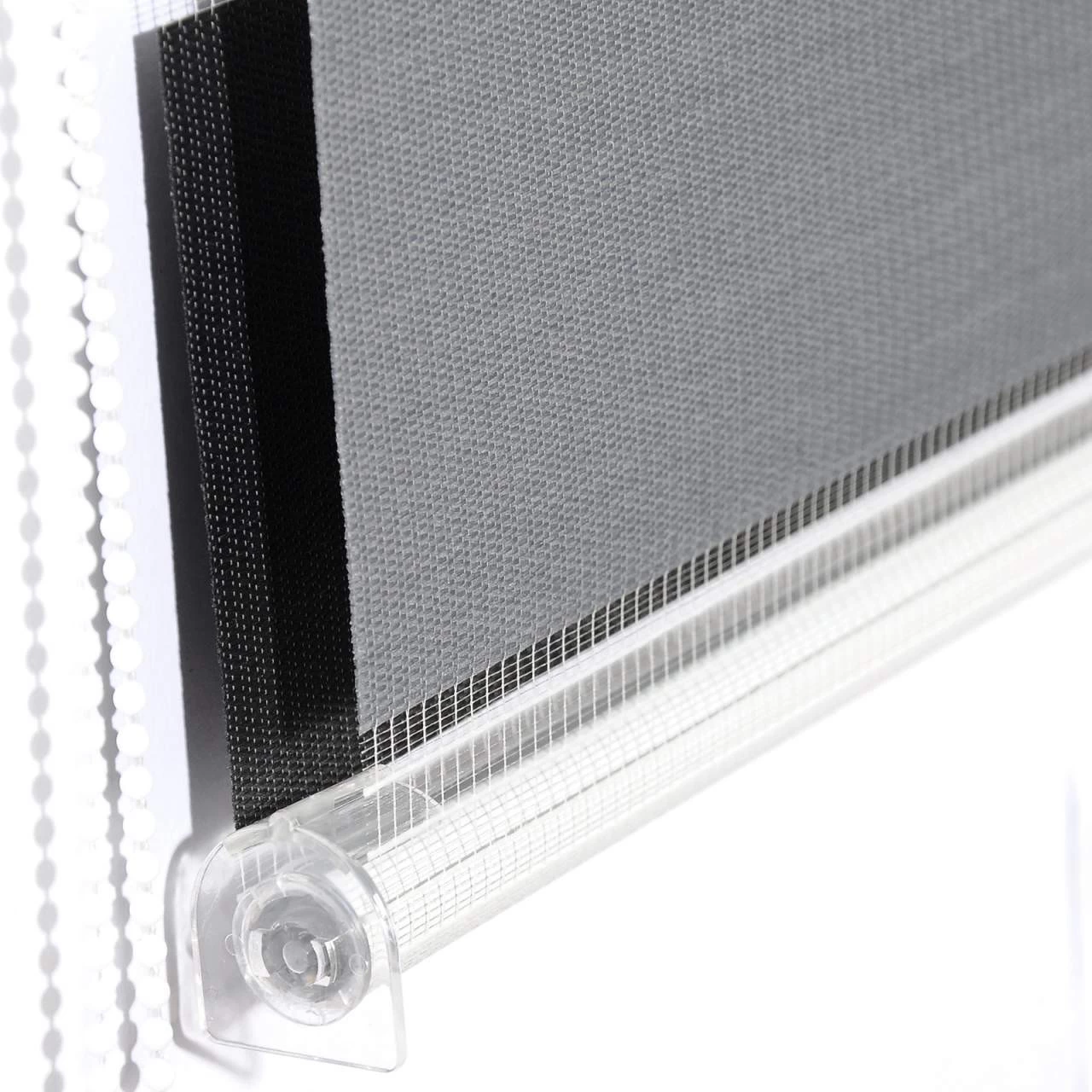 Doppelrollo Weiss+Grau+Anthrazit 5 Doppelrollo Weiss+Grau+Anthrazit – Bild 5