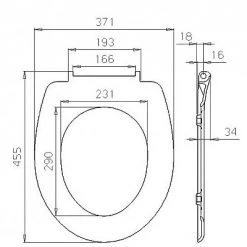 Duroplast Toilettensitz Mit Absenkautomatik WS2461 -Möbel Store Duroplast Toilettensitz mit Absenkautomatik WS2608 WS2608 8 1280x1280