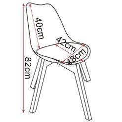 Esszimmerstuhl 2 Stück Design Stuhl Leinen Küchenstuhl Holz Patchwork -Möbel Store Esszimmerstuehle 2er Set Grau khaki BH29pw 2 8 1280x1280