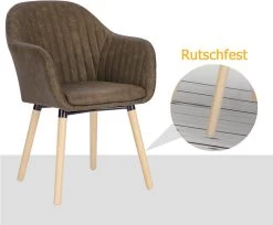 Esszimmerstühle 2er Set Küchenstuhl Polsterstuhl Wohnzimmerstuhl Kunstleder Massivholz -Möbel Store Esszimmerstuehle 2er Set Kuechenstuhl Polsterstuhl Wohnzimmerstuhl Kunstleder BH336dbr 2 Dunkelbraun6Tidoa0mVfFQ1U 1280x1280