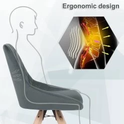 2er Set Esszimmerstühle, Küchenstuhl Drehbar, Mit Samtbezug, Beine Aus Buchenholz -Möbel Store Esszimmerstuhl K chenstuhl drehbar mit Samtbezug Beine aus Buchenholz BH359dgr 1 dunkelgrau8 1280x1280 1