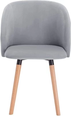 4er Set Esszimmerstuhl, Mit Armlehne, Mit Sitzfläche Aus Samt, Aus Massivholz -Möbel Store Esszimmerstuhl mit Armlehne aus Samt Modell Ann BH121gr 1 grau3 1280x1280