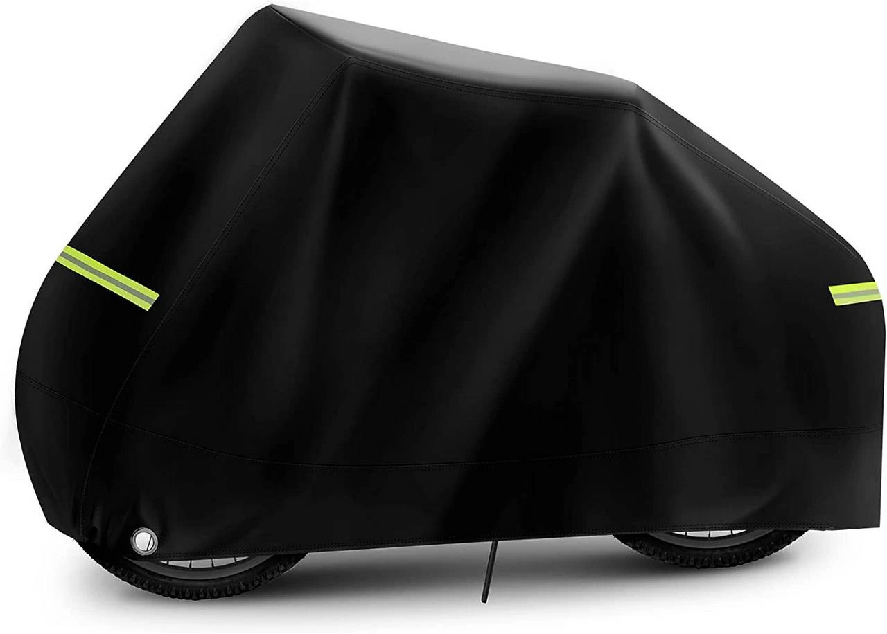 Fahrradabdeckung, Wasserdichte Fahrradschutzhülle Robuste Fahrradgarage Aus 190T Oxford-Gewebe 1 Fahrradabdeckung, Wasserdichte Fahrradschutzhülle Robuste Fahrradgarage Aus 190T Oxford-Gewebe