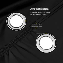 Fahrradabdeckung, Wasserdichte Fahrradschutzhülle Robuste Fahrradgarage Aus 190T Oxford-Gewebe 14 Fahrradabdeckung, Wasserdichte Fahrradschutzhülle Robuste Fahrradgarage Aus 190T Oxford-Gewebe -Möbel Store Fahrradabdeckungss wasserdichte Fahrradschutzh lle robuste Fahrradgarage aus 190T Oxford Gewebe GZ1240sz schwarz6 1280x1280