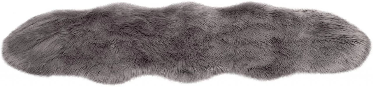 Kunstfell Lammfellimitat Teppich Flauschig (170-180) X 60cm 7 Kunstfell Lammfellimitat Teppich Flauschig (170-180) X 60cm – Bild 7