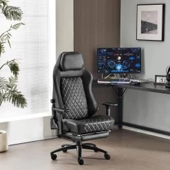 WOLTU Gaming Stuhl, Bürostuhl, Mit Adaptiver Lendenwirbelstütze, Kunstleder Metallrahmen 17 WOLTU Gaming Stuhl, Bürostuhl, Mit Adaptiver Lendenwirbelstütze, Kunstleder Metallrahmen -Möbel Store Gaming Stuhl Buerostuhl mit adaptiver Lendenwirbelstuetze Kunstleder Metallrahmen W0ATT0529 Anthrazit9 1280x1280