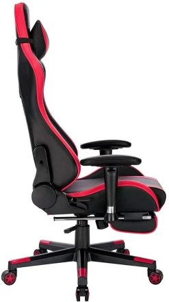 Gaming Stuhl Racing Stuhl Aus Kunstleder BS93 -Möbel Store Gaming Stuhl Racing Stuhl aus Kunstleder Hensel rote5 1280x1280