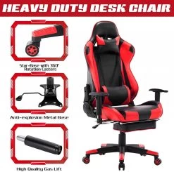 Gamingstuhl Racingstuhl Drehstuhl Kunstleder BS14 -Möbel Store Gamingstuhl Racingstuhl Drehstuhl Kunstleder BS14rt 3 1280x1280