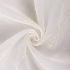 Gardinen Transparent Blumen Stickerei Mit Kräuselband Leinen Optik(2 Stücke) 8 Gardinen Transparent Blumen Stickerei Mit Kräuselband Leinen Optik(2 Stücke) -Möbel Store Gardinen transparent Blumen Stickerei mit Kraeuselband Leinenoptik 2 Stuecke VH6056be 2 beige3 1280x1280