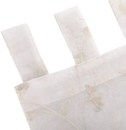 Gardinen Transparent Blumen Stickerei Mit Schlaufen Leinen Optik(2 Stücke) 7 Gardinen Transparent Blumen Stickerei Mit Schlaufen Leinen Optik(2 Stücke) -Möbel Store Gardinen transparent Blumen Stickerei mit Schlaufen Leinenoptik 2 Stuecke VH6059be 2 beige2 1280x1280