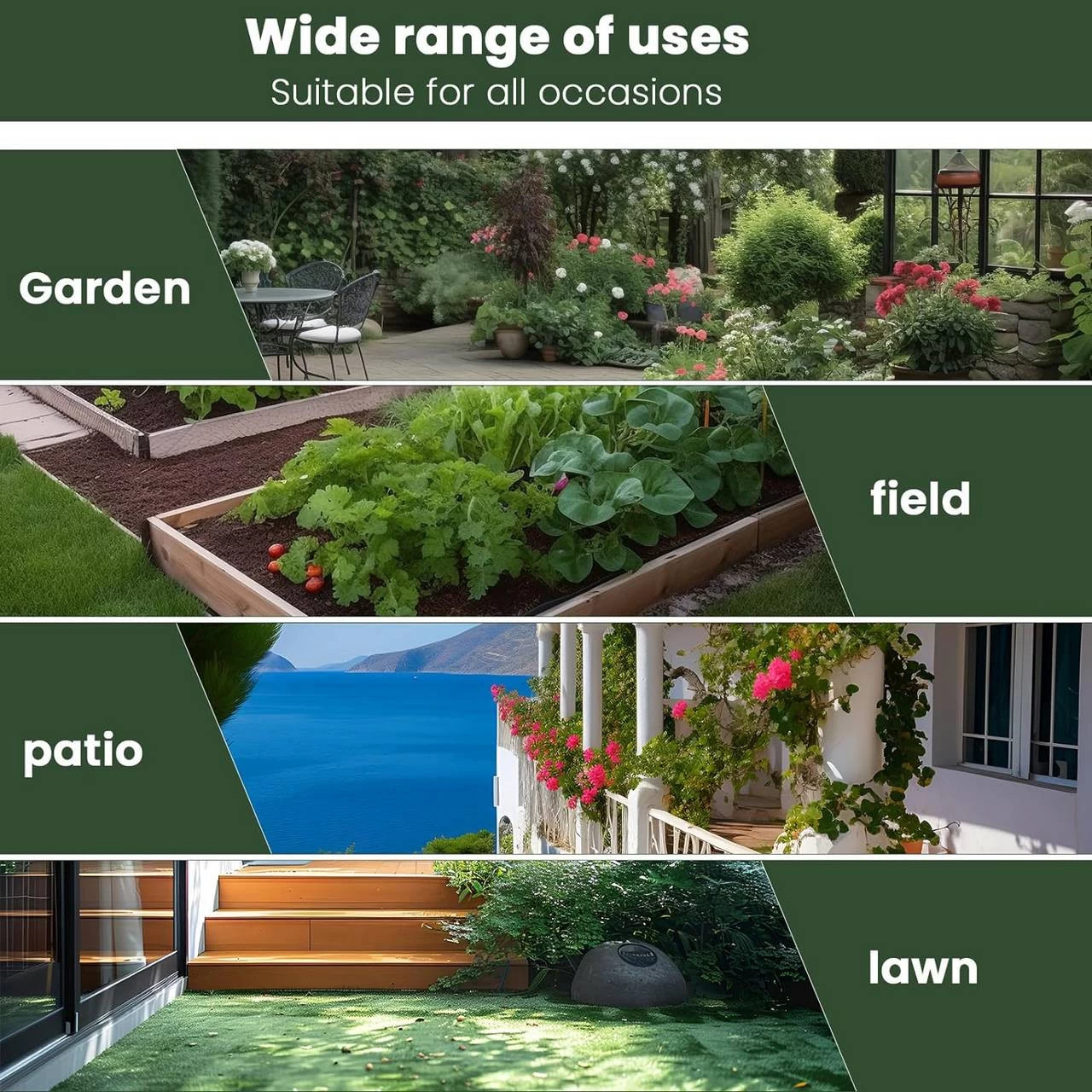 WOLTU Gewächshaus, Winterfest, Mit Tür 2 Fenstern, Stahlrohr PE, 170x68x200cm, Weiß 8 WOLTU Gewächshaus, Winterfest, Mit Tür 2 Fenstern, Stahlrohr PE, 170x68x200cm, Weiß – Bild 8