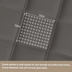 WOLTU Gewichtsdecke Therapiedecke, Aus Lyocell-Gewebe, Stressabbau, Grau -Möbel Store Gewichtsdecke Therapiedecke aus Lyocell Gewebe Stressabbau W0UTT0028 150x200cm 7 9 11kg Grau8 1280x1280