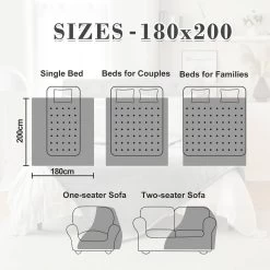 Heizdecke Flanell, Elektrische Wärmedecke, 10 Temperaturstufen Timer 2h/4h/8h -Möbel Store Heizdecke Flanell Elektrische W rmedecke 10 Temperaturstufe Timer 2h4h8h W0UTT0155 dunkelgrau16Pl1o6Rg0I1jD 1280x1280