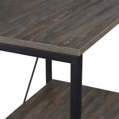 Küchenregal Standregal Bäcker Regal Aus Holz Und Stahl, Mit 4 Ablagen -Möbel Store K chenregal Standregal B cker Regal aus Holz und Stahl mit 4 Ablagen RGB9365dc Dunkelbuche Schwarz3 1280x1280