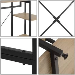 Kleiderständer Aus Spanplatte Stahlrohr Hell Eiche Schwarz 13 Kleiderständer Aus Spanplatte Stahlrohr Hell Eiche Schwarz -Möbel Store Kleiderstaender aus Spanplatte Stahlrohr SR0129hei helleiche schwarz6 1280x1280