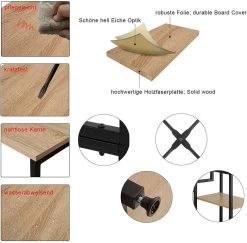 Kleiderständer Aus Spanplatte Stahlrohr Hell Eiche Schwarz 14 Kleiderständer Aus Spanplatte Stahlrohr Hell Eiche Schwarz -Möbel Store Kleiderstaender aus Spanplatte Stahlrohr SR0129hei helleiche schwarz7 1280x1280