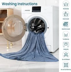 WOLTU Kühldecke 2 In 1 Sommerdecke, Doppelseitige Decke, Leicht Atmungsaktiv -Möbel Store Kuehldecke 2 in 1 Sommerdecke Doppelseitige Decke leicht atmungsaktiv W0UETT0336 Blau8 1280x1280