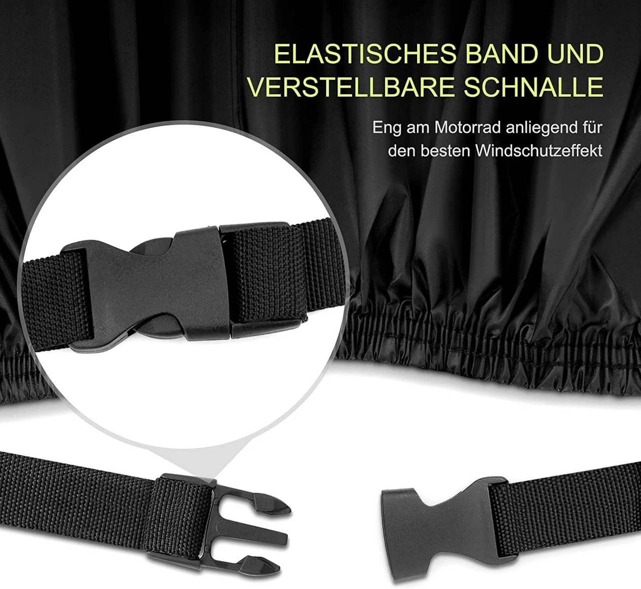 Motorradabdeckung Wasserdicht Winterfest, Motorrad Abdeckplane Outdoor Aus 210D Oxford Stoff 5 Motorradabdeckung Wasserdicht Winterfest, Motorrad Abdeckplane Outdoor Aus 210D Oxford Stoff – Bild 5