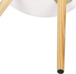 Nachttisch Beistelltisch Nachtkommode, Mit Schublade, Mit Beinen, MDF, Weiß -Möbel Store Nachttisch Nachtschrank Schublade Holz weiss8 1280x1280