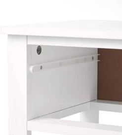 Nachttisch Nachtkommode Nachtschrank Mit Schublade Mit Ablage Aus MDF Weiß -Möbel Store Nachttisch mit Schublade mit Ablage aus MDF TS117ws weiss8 1280x1280