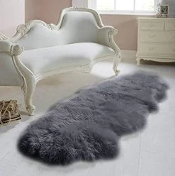 Öko Lammfell Schaffell Teppich Bettvorleger Sofa Matte Echtes Naturfell Longhair 11 Öko Lammfell Schaffell Teppich Bettvorleger Sofa Matte Echtes Naturfell Longhair -Möbel Store Oeko Lammfell Schaffell Teppich Bettvorleger Sofa Matte echtes Naturfell Longhair TP3513hgr L hellgrau5 1280x1280