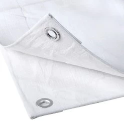Abdeckplane 180g-m² Weiß -Möbel Store PE Abdeckplane mit Oesen fuer Gartenmoebel 280g m Weiss GZ1177m13 2 1280x1280