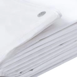Abdeckplane 180g-m² Weiß -Möbel Store PE Abdeckplane mit Oesen fuer Gartenmoebel 280g m Weiss GZ1177m13 6 1280x1280