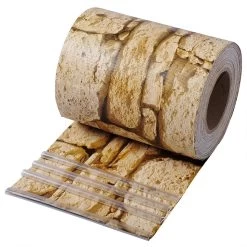 PVC Sichtschutzstreifen & Sichtzschutz Für Garten Und Terrasse，Sandstein