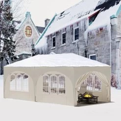 Pavillon 3x6 M, Mit 6 Seitenwänden, Partyzelt Wasserabweisend UV-Schutz 50+, Höhenverstellbar 17 Pavillon 3x6 M, Mit 6 Seitenwänden, Partyzelt Wasserabweisend UV-Schutz 50+, Höhenverstellbar -Möbel Store Pavillon 3x6 m mit 6 Seitenw nden Partyzelt wasserabweisend UV Schutz 50 h henverstellbar PVL0005be beige7 1280x1280