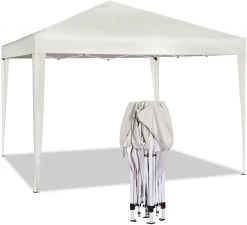 Pavillon Pop-Up Wasserdichter Sonnenschutz Terrasse Festival Pagodenzelt 3 X 3 M
