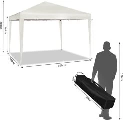 Pavillon Pop-Up Wasserdichter Sonnenschutz Terrasse Festival Pagodenzelt 3 X 3 M -Möbel Store Pavillon Pop Up wasserdichter Sonnenschutz Terrasse Festival Pagodenzelt 3 x 3 mPVL0002be Beige7 1280x1280