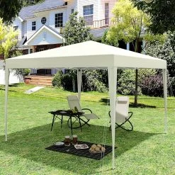 Pavillon Pop-Up Wasserdichter Sonnenschutz Terrasse Festival Pagodenzelt 3 X 3 M -Möbel Store Pavillon Pop Up wasserdichter Sonnenschutz Terrasse Festival Pagodenzelt 3 x 3 mPVL0002be Beige8 1280x1280