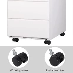 Rollcontainer Aktenschrank Mit 3 Schubladen Vormontiert Büro, Home Office 15 Rollcontainer Aktenschrank Mit 3 Schubladen Vormontiert Büro, Home Office -Möbel Store Rollcontainer Bueroschrank mit 3 Schubladen SK024ws weiss6 1280x1280