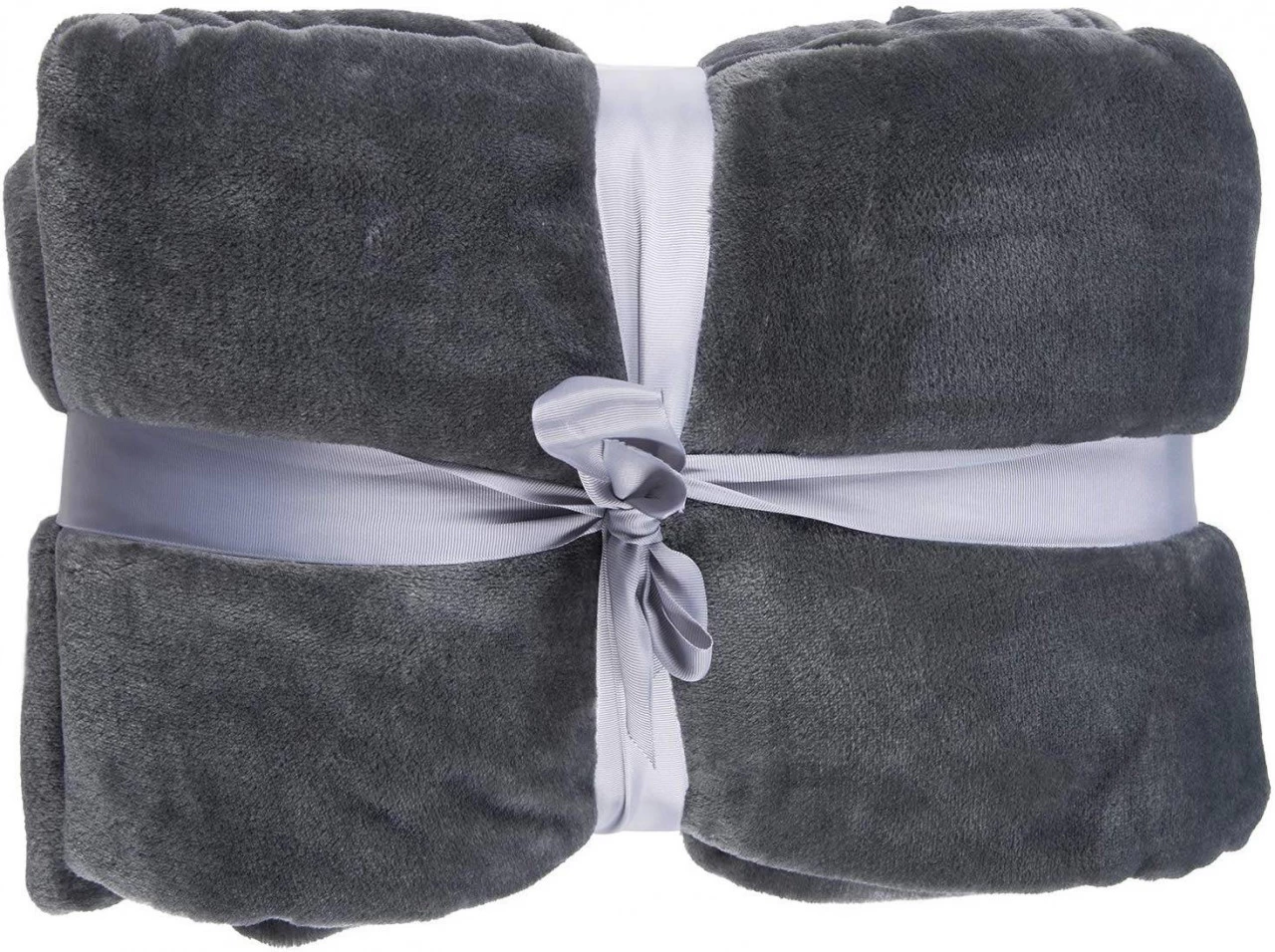 Samtweiche TV-Decke Mit Ärmel Fußsack Und 2 Taschen Grau 1 Samtweiche TV-Decke Mit Ärmel Fußsack Und 2 Taschen Grau