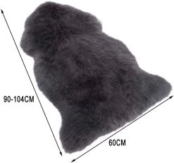 Öko Lammfell Teppich Für Jeden Wohnstil 12 Öko Lammfell Teppich Für Jeden Wohnstil -Möbel Store Schaffell Bettvorleger Naturfell TP3510gr grau5 1280x1280