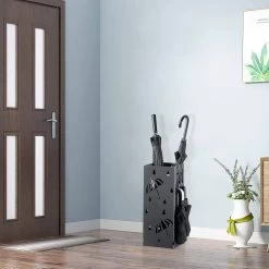 Schirmständer Regenschirmständer Mit Wasserauffangschale Rechteck 11 Schirmständer Regenschirmständer Mit Wasserauffangschale Rechteck -Möbel Store Schirmstaender Regenschirmstaender mit Wasserauffangschale Rechteck SST02an anthrazit3 1280x1280