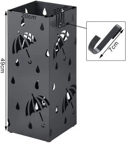 Schirmständer Regenschirmständer Mit Wasserauffangschale Rechteck 10 Schirmständer Regenschirmständer Mit Wasserauffangschale Rechteck -Möbel Store Schirmstaender Regenschirmstaender mit Wasserauffangschale Rechteck SST02an anthrazit7 1280x1280