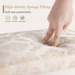 Schminkhocker Sitzhocker, Barock Polsterhocker, MDF Holz, Weiß Lackiert -Möbel Store Schminkhocker Sitzhocker Barock Polsterhocker MDF Holz Weiss lackiert MB6011 Weiss6 1280x1280