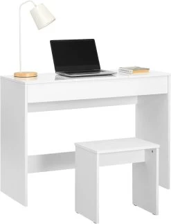 Schminktisch Kosmetiktisch Mit Hocker Und Klappbar Spiegel, Weiß -Möbel Store Schminktisch Kosmetiktisch mit Hocker klappbar Spiegel Hochglanz Tischplatte MB6047ws Weiss1 1280x1280