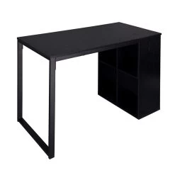 Schreibtisch Computertisch Mit 4 Ablage Holz & Stahl -Möbel Store Schreibtisch Computertisch mit 4 Ablage Holz Stahl TSG26sz 10 1280x1280