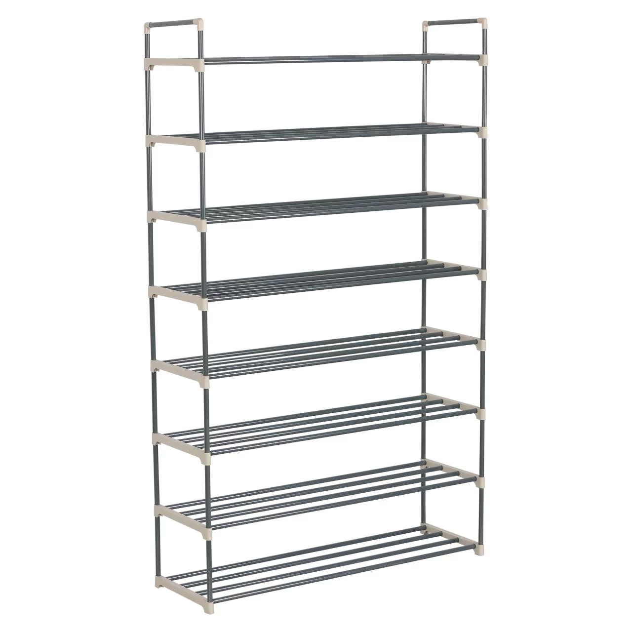 Schuhablage Schuhständer 8 Schicht Beige 3 Schuhablage Schuhständer 8 Schicht Beige – Bild 3