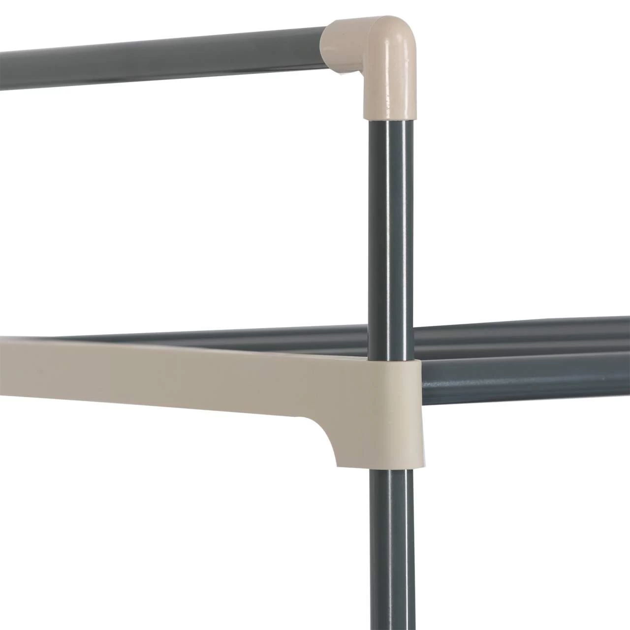 Schuhablage Schuhständer 8 Schicht Beige 7 Schuhablage Schuhständer 8 Schicht Beige – Bild 7